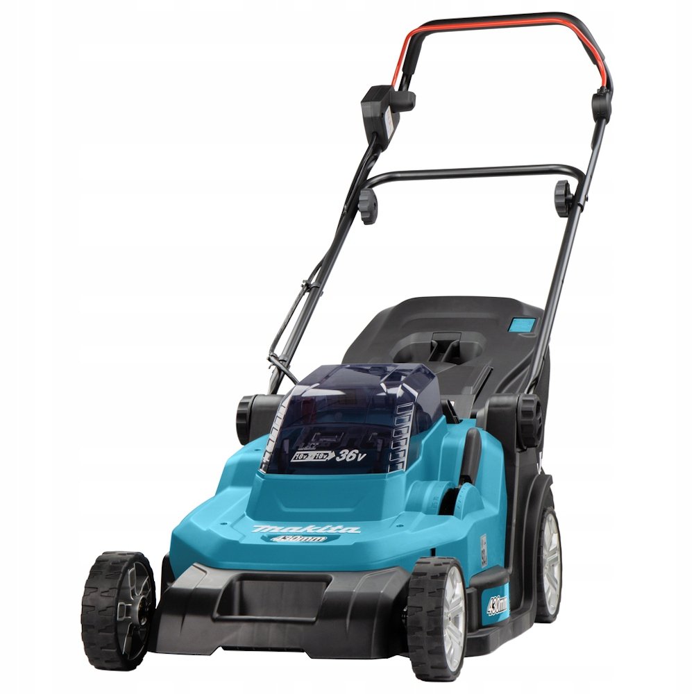KOSIARKA AKUMULATOROWA MAKITA MOCNA 2x18V DLM432Z 18V LXT 43CM/ BODY - obrazek 6