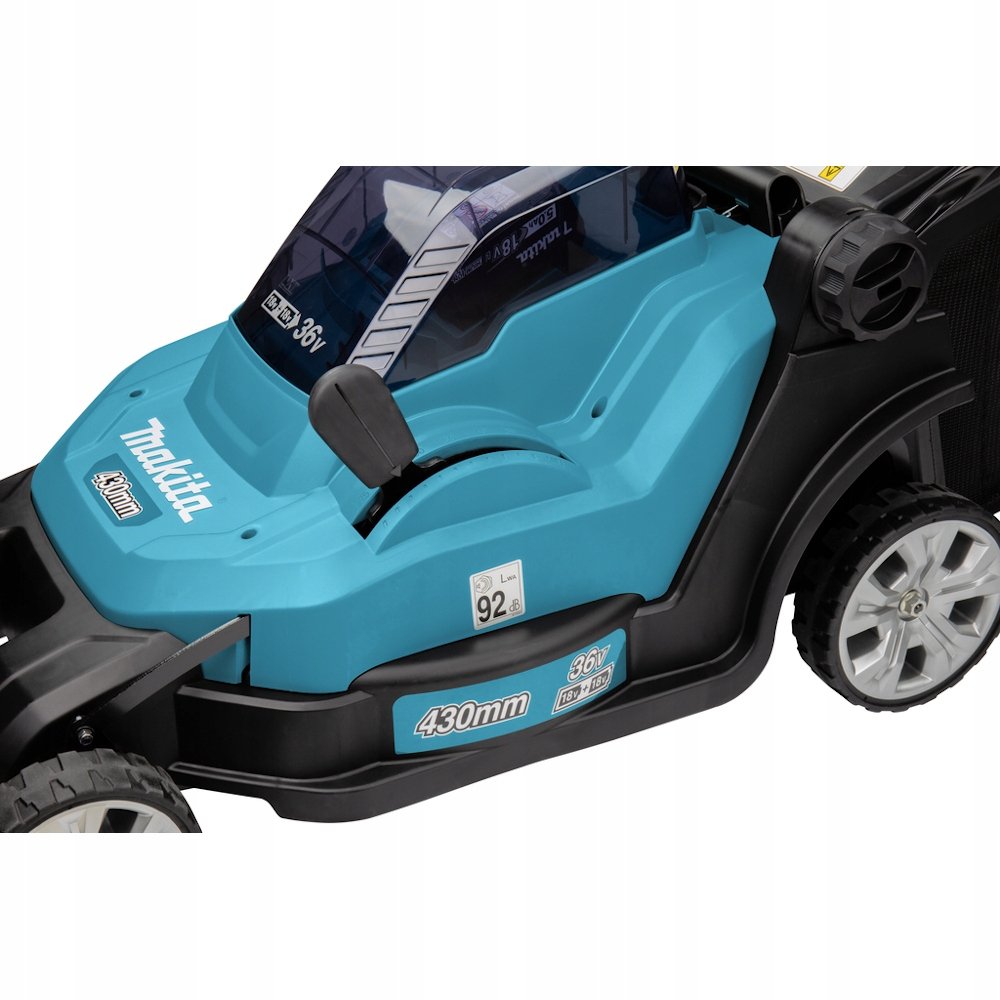 KOSIARKA AKUMULATOROWA MAKITA MOCNA 2x18V DLM432Z 18V LXT 43CM/ BODY - obrazek 8