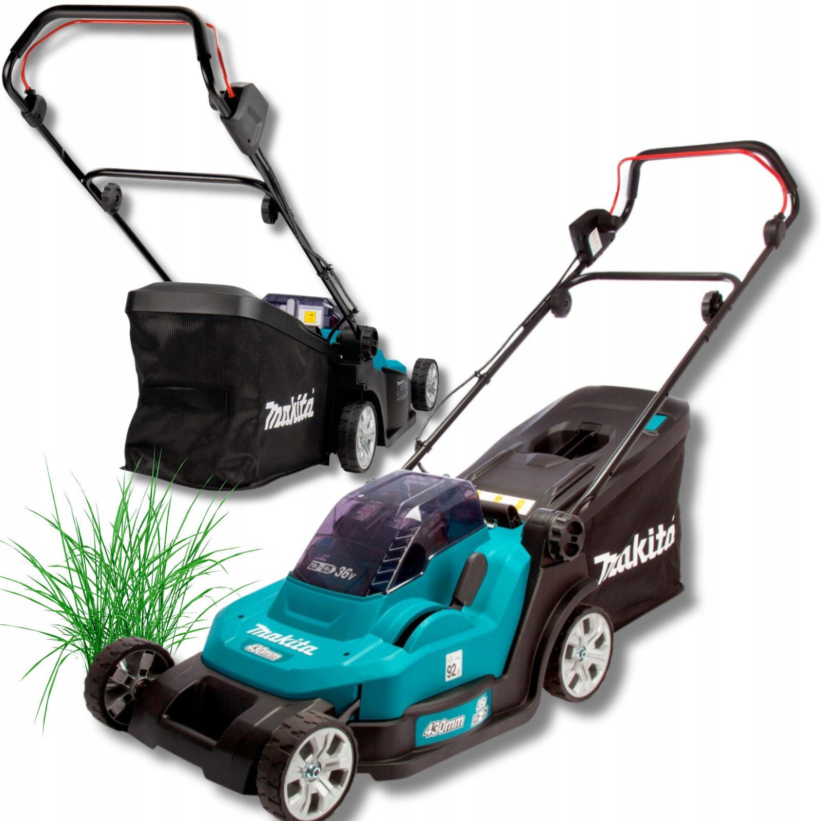 KOSIARKA AKUMULATOROWA MAKITA MOCNA 2x18V DLM432Z 18V LXT 43CM/ BODY