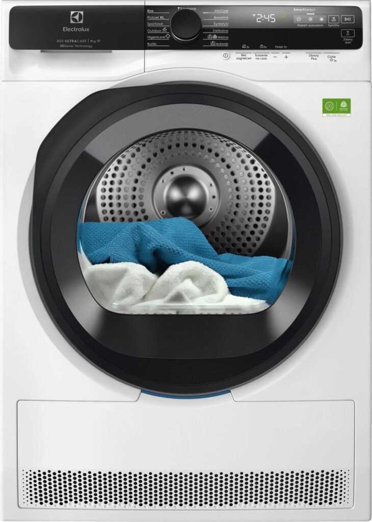 Electrolux EW8D595RCP – Suszarka z pompą ciepła 800 UltraCare 9 kg — zdjęcie 1