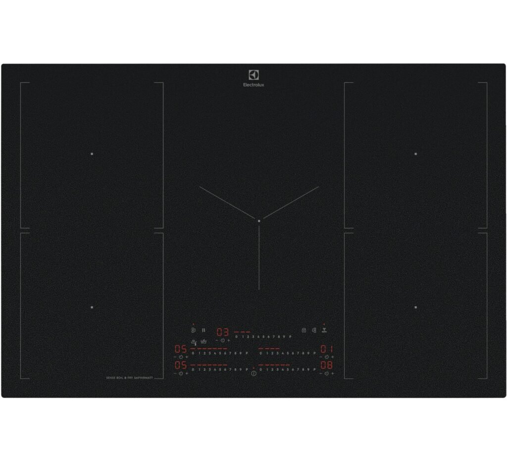 Electrolux EIS87553IZ – Płyta indukcyjna SenseBoil® & Fry 800 SaphirMatt® 80 cm — zdjęcie 1