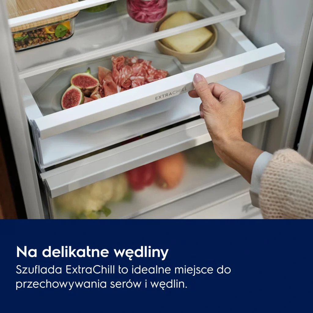 Electrolux LNT7ME36K2 – Lodówka 800 Cooling 360° MultiSpace 201 cm — szczegóły
