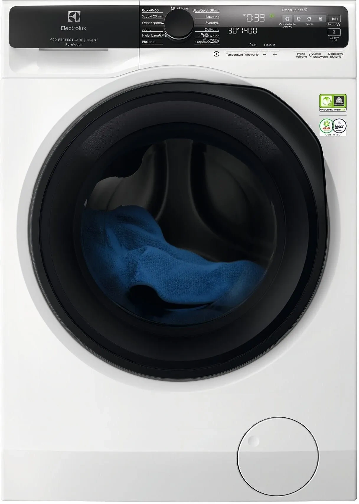 Electrolux EW9F5417SWCP – Pralka PerfectCare PureWash 900 10 kg – zdjęcie 1
