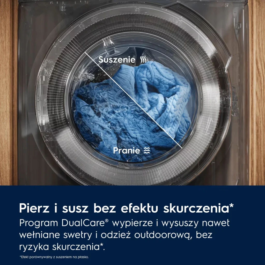 Electrolux EW7W2497P – Pralko-suszarka 700 SteamCare 9 kg — zdjęcie 3