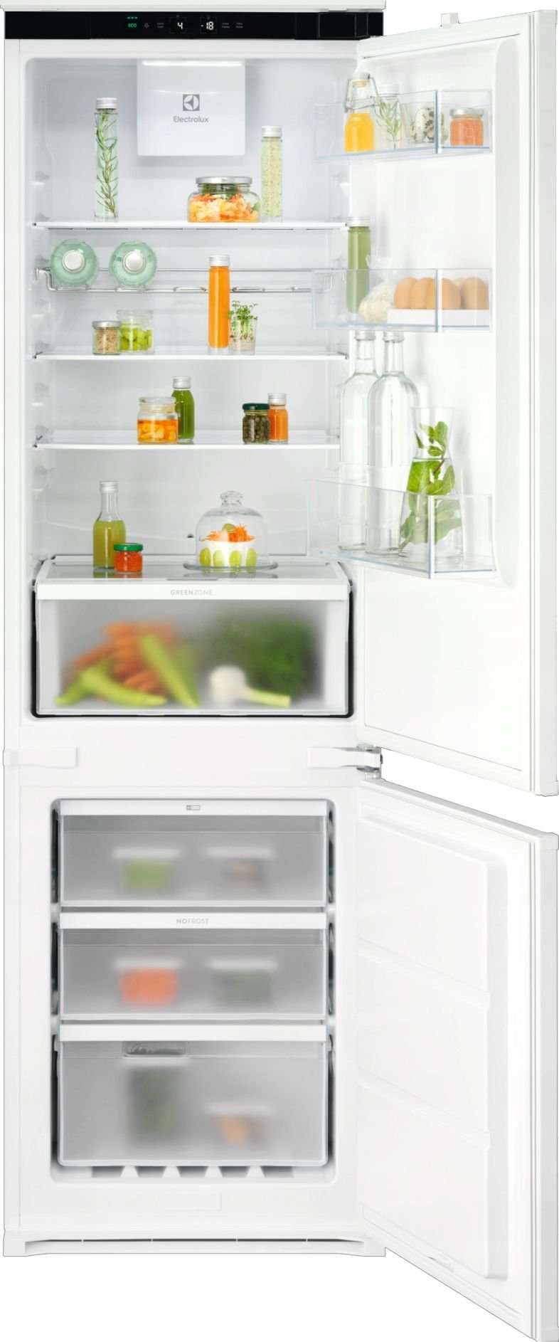 Electrolux E7TNGE18S – Lodówka 700 GreenZone 177,2 cm – zdjęcie 1