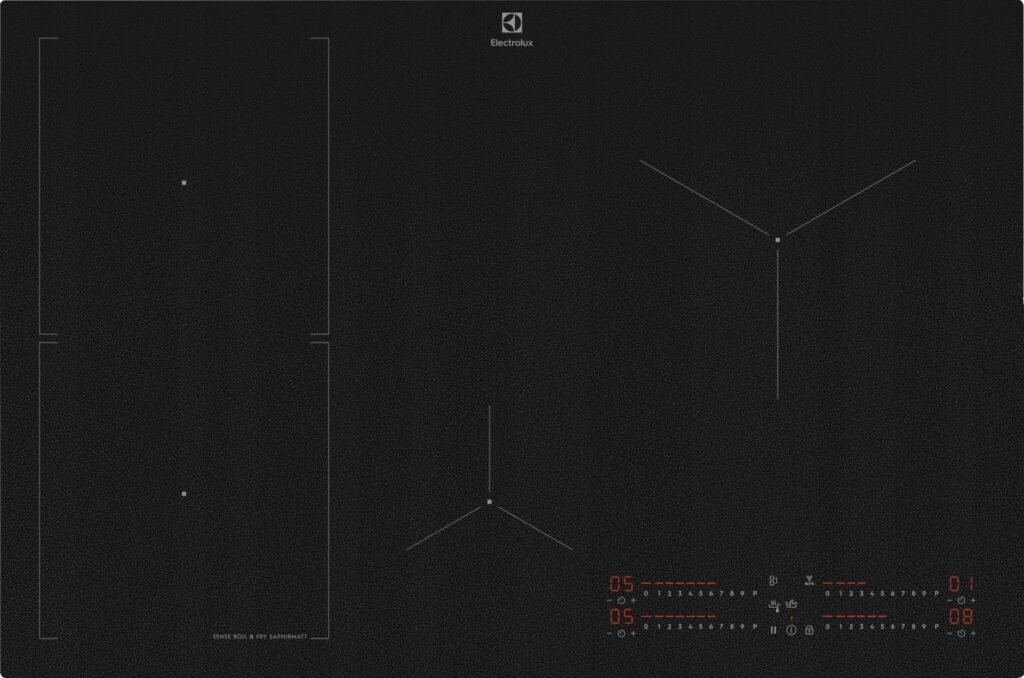 Electrolux EIS87453IZ – Płyta indukcyjna SenseBoil® & Fry 800 SaphirMatt® 80 cm — zdjęcie 1