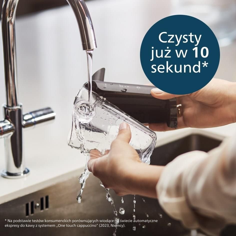 Ekspres automatyczny Philips 4400 LatteGo EP4449/70 – z młynkiem — szczegóły