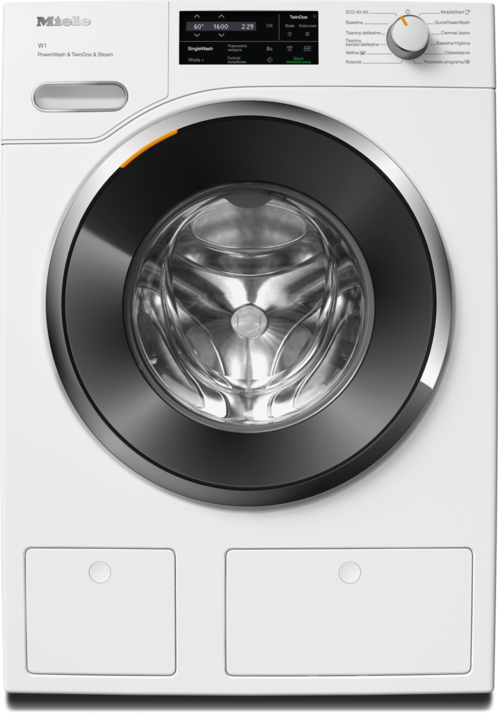 Miele WWI880 WCS PWash&TDos&Steam – pralka 9 kg