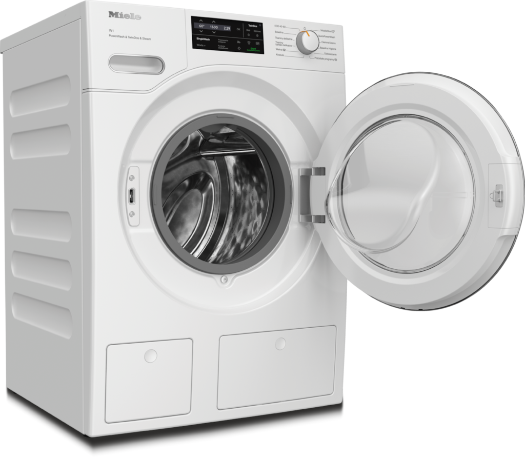 Miele WWI880 WCS PWash&TDos&Steam – pralka 9 kg — szczegóły