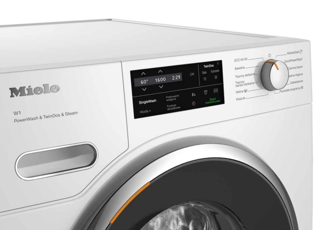 Miele WWI880 WCS PWash&TDos&Steam – pralka 9 kg — zdjęcie 3