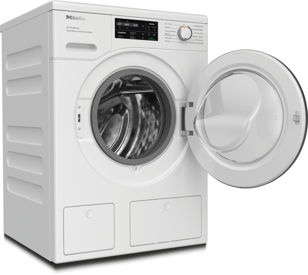 Miele WEI885 WCS PWash&TDos&Steam – pralka 9 kg — szczegóły