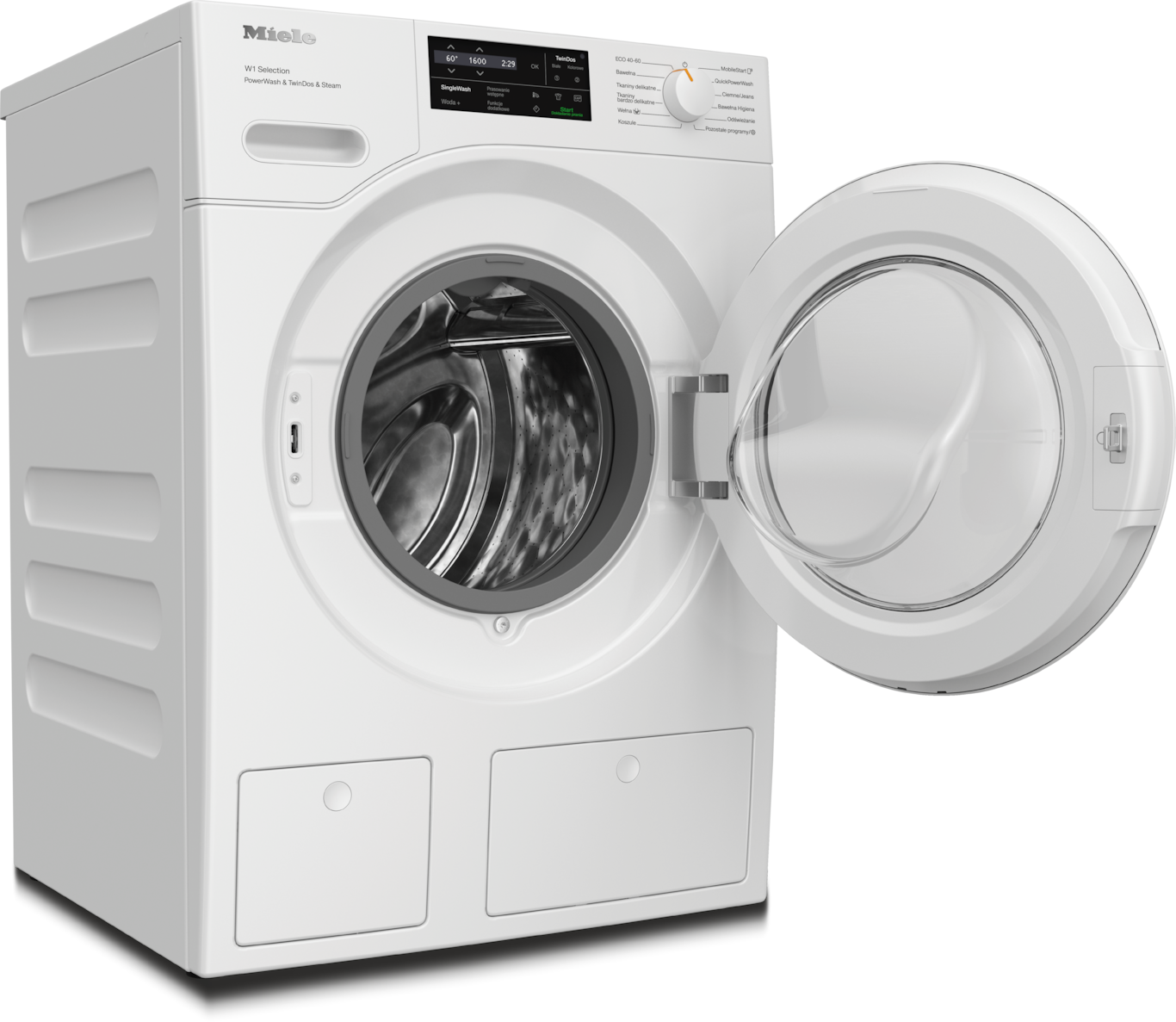 Miele WSI883 WCS PWash&TDos&Steam – pralka 9 kg – zdjęcie 2