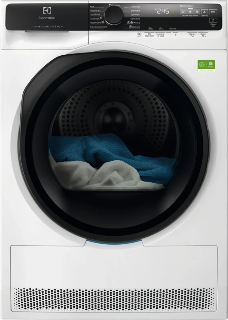 Electrolux EW7D597CP – Suszarka z pompą ciepła 700 DelicateCare 9 kg — zdjęcie 1