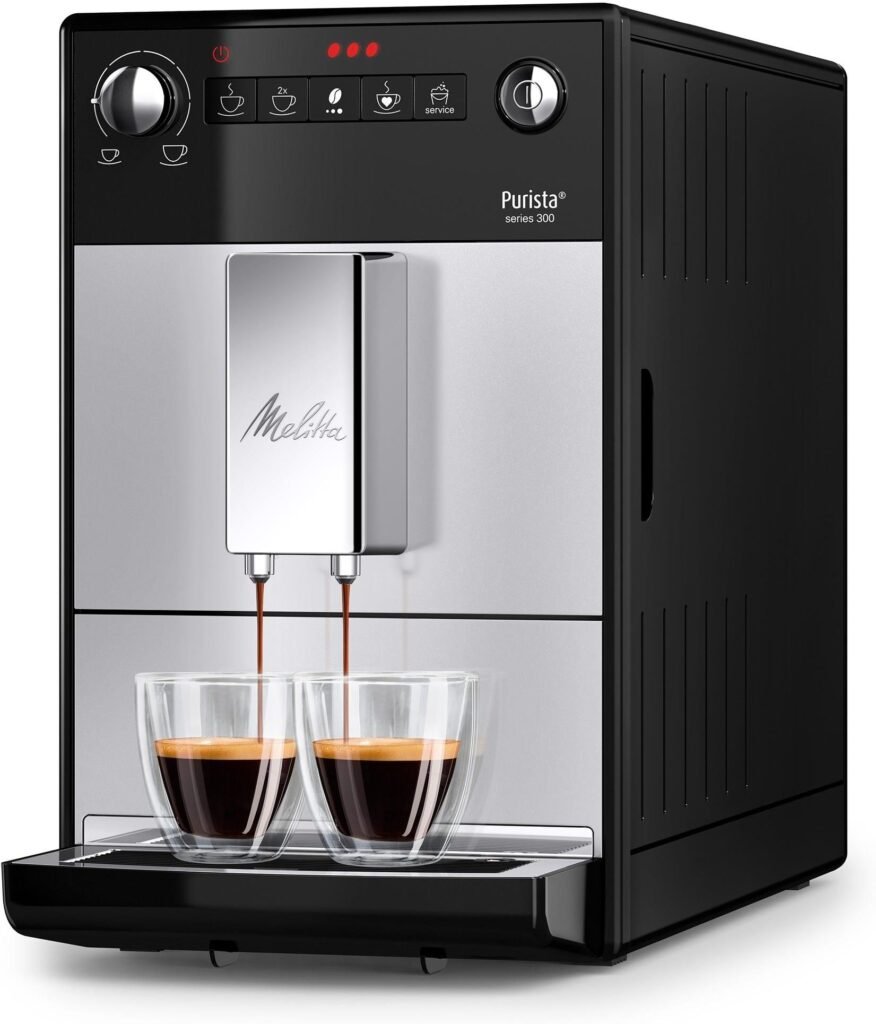 Ekspres automatyczny Melitta Purista F23/0-101 – z młynkiem, do czarnej kawy — szczegóły