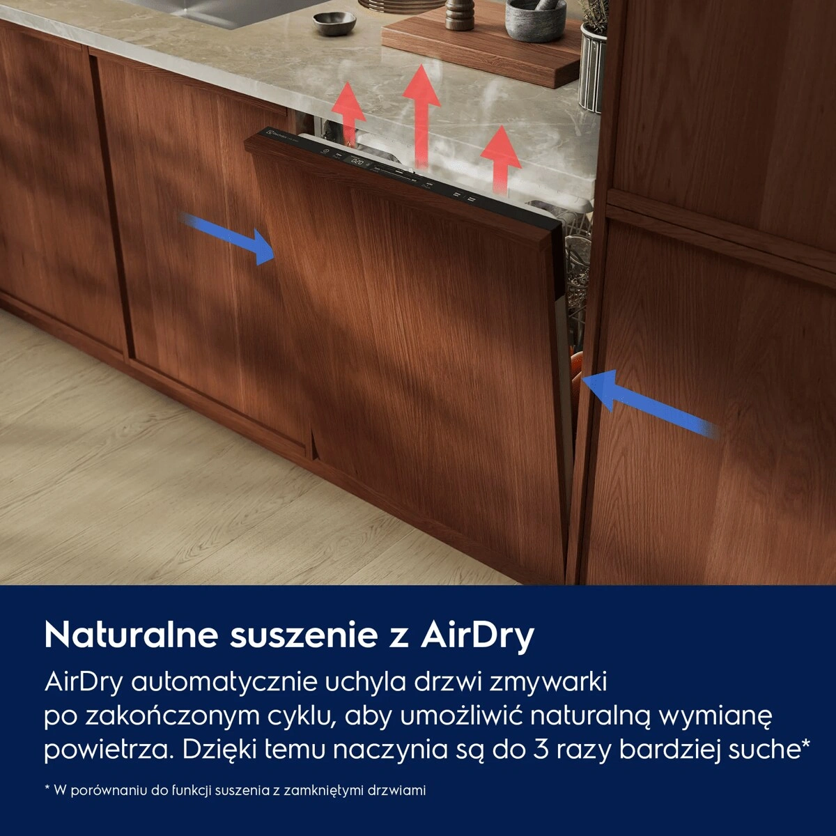 Electrolux E62LD111S – Zmywarka do zabudowy 60 cm 600 QuickSelect 2.0 – zdjęcie 2