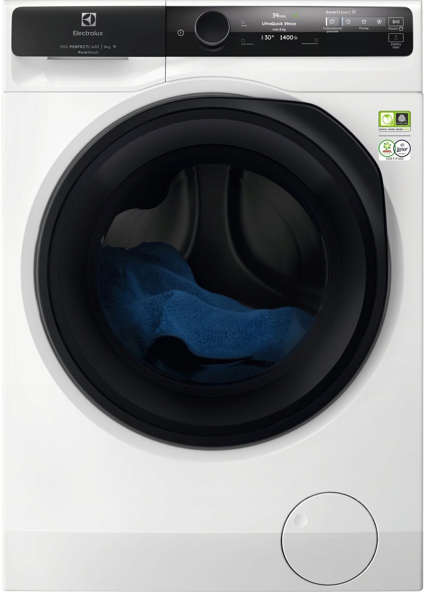 Electrolux EW9F7607WCP – Pralka PerfectCare PureWash 900 AbsoluteCare 11 kg – zdjęcie 1