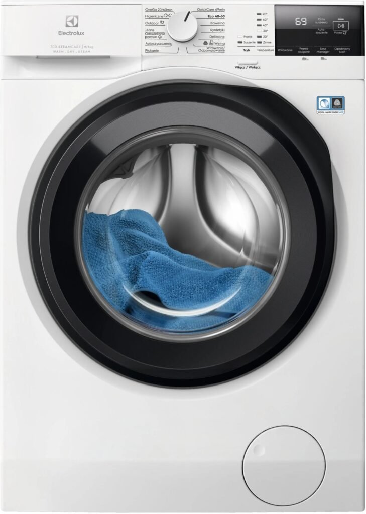 Electrolux EW7W2492P – Pralko-suszarka 700 SteamCare AbsoluteCare 9 kg — zdjęcie 1
