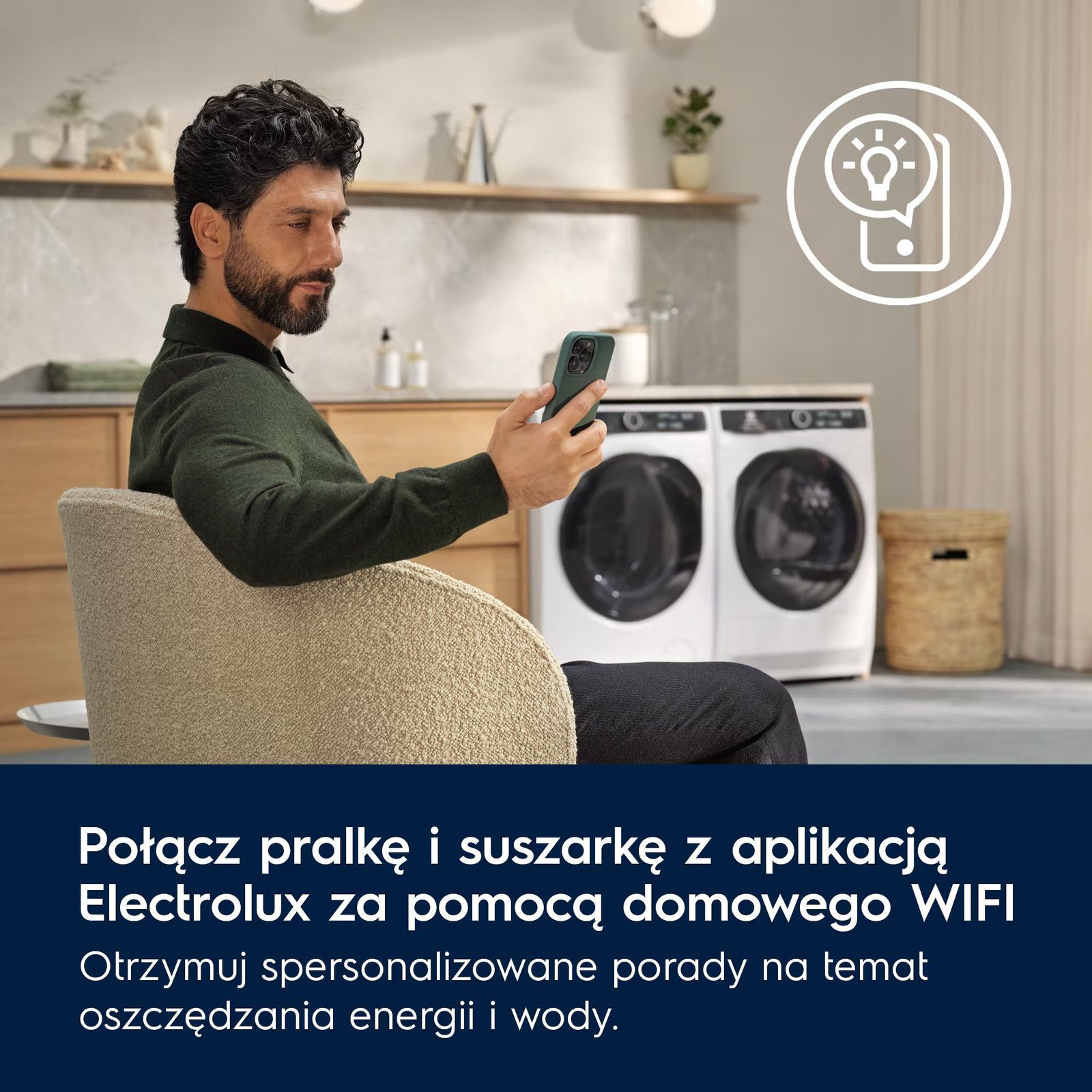 Electrolux EW9F7607WCP – Pralka PerfectCare PureWash 900 AbsoluteCare 11 kg – zdjęcie 3