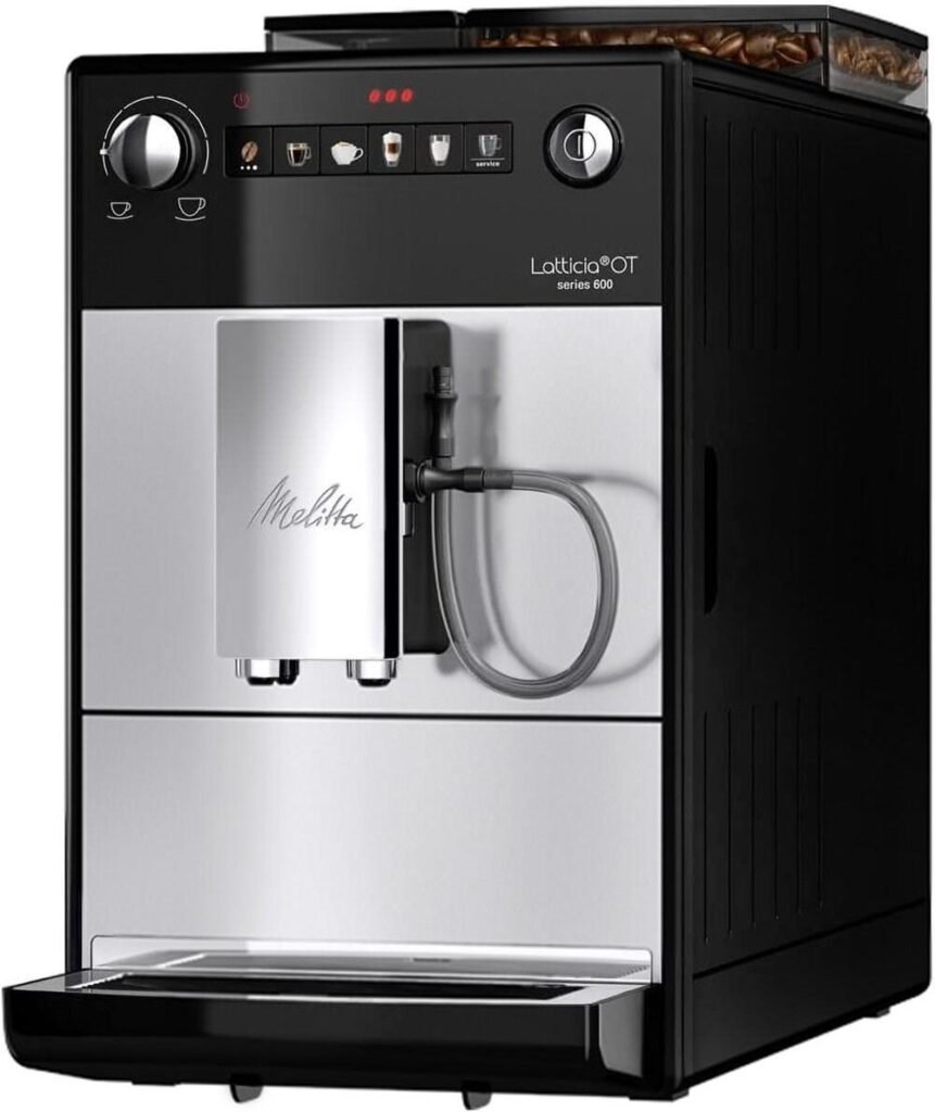 Ekspres automatyczny Melitta Latticia OT F300-101 – z młynkiem — szczegóły