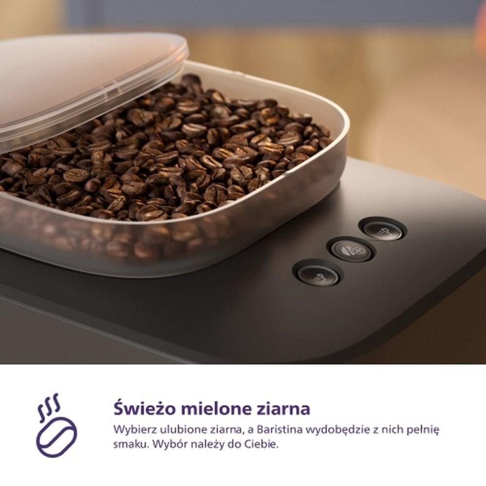 Ekspres kolbowy z młynkiem Philips Baristina BAR300/60 - obrazek 3
