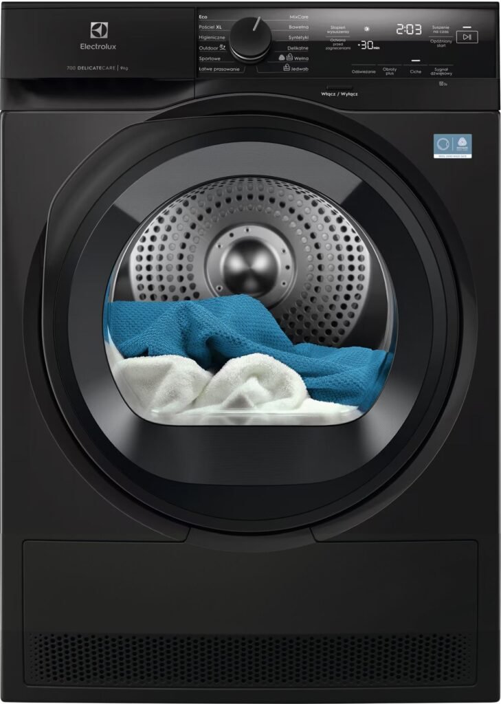 Electrolux EW7D495UDP – Suszarka z pompą ciepła 700 DelicateCare 9 kg — zdjęcie 1