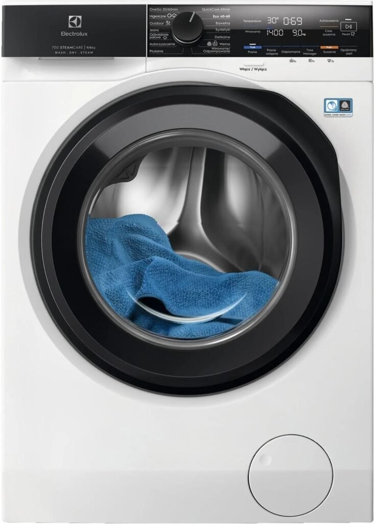 Electrolux EW7W4692P – Pralko-suszarka 700 SteamCare AbsoluteCare 9 kg — zdjęcie 1