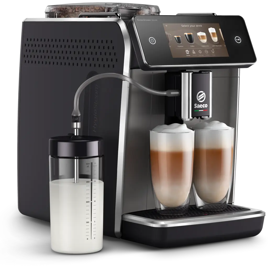 Saeco GranAroma Deluxe W pełni automatyczny ekspres do kawy – SM6682/10 – ujęcie 3