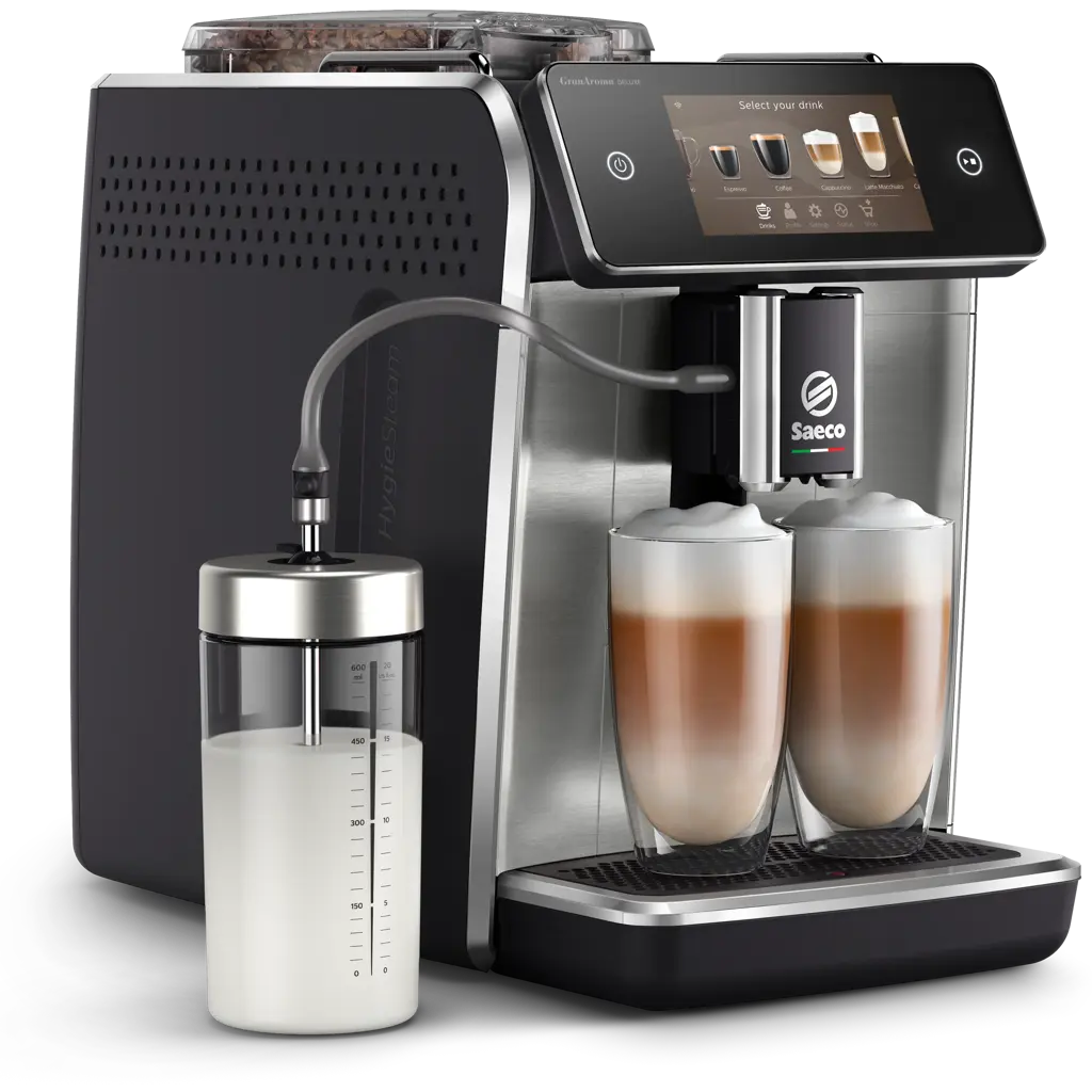 Saeco GranAroma Deluxe W pełni automatyczny ekspres do kawy – SM6685/00 – ujęcie 3