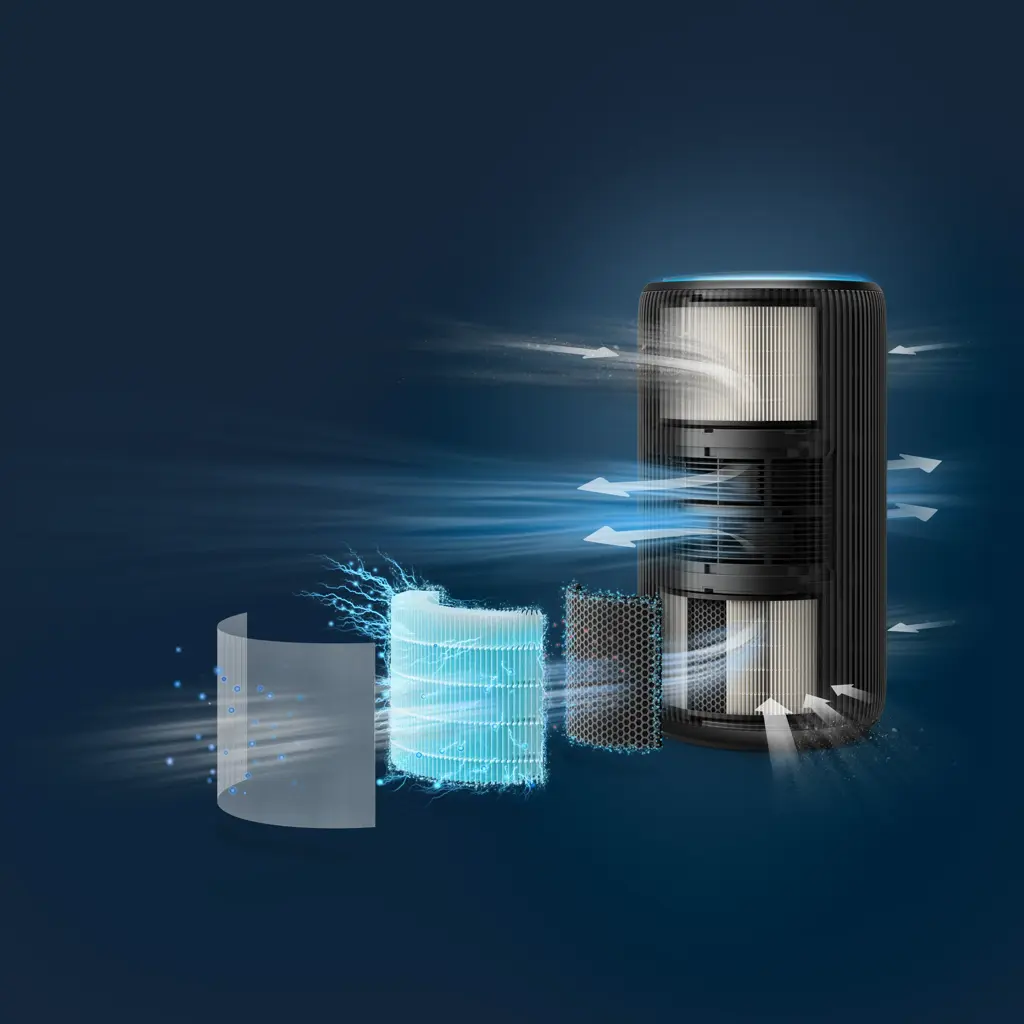 Philips PureProtect 3200 – oczyszczacz powietrza AC3221/13 — szczegóły