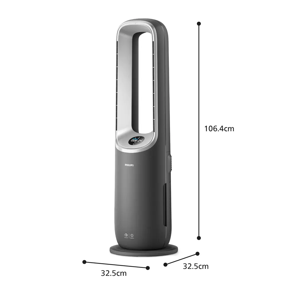 Philips Air Performer 8000 – oczyszczacz, wentylator i ogrzewanie AMF870/15 — szczegóły