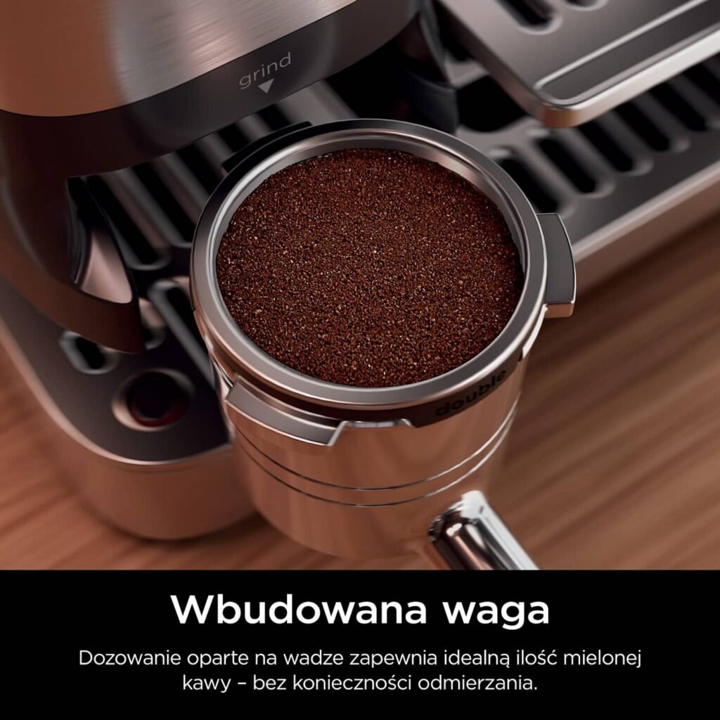 Ninja Luxe Café Pro ES701EU – ekspres kolbowy, srebrny — zdjęcie 4