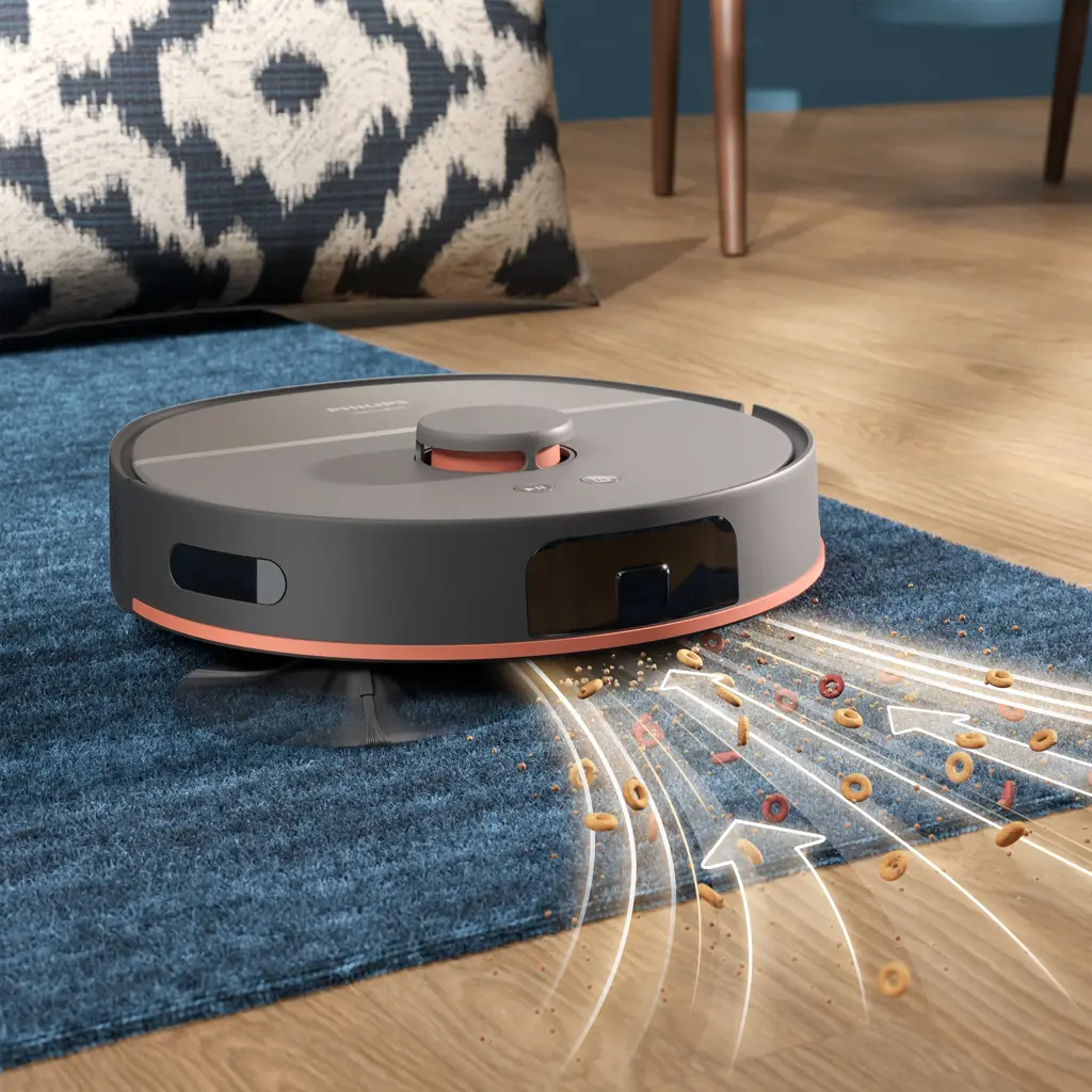Philips Aqua 5000 – robot odkurzający i mopujący XU5100/10 – ujęcie 3