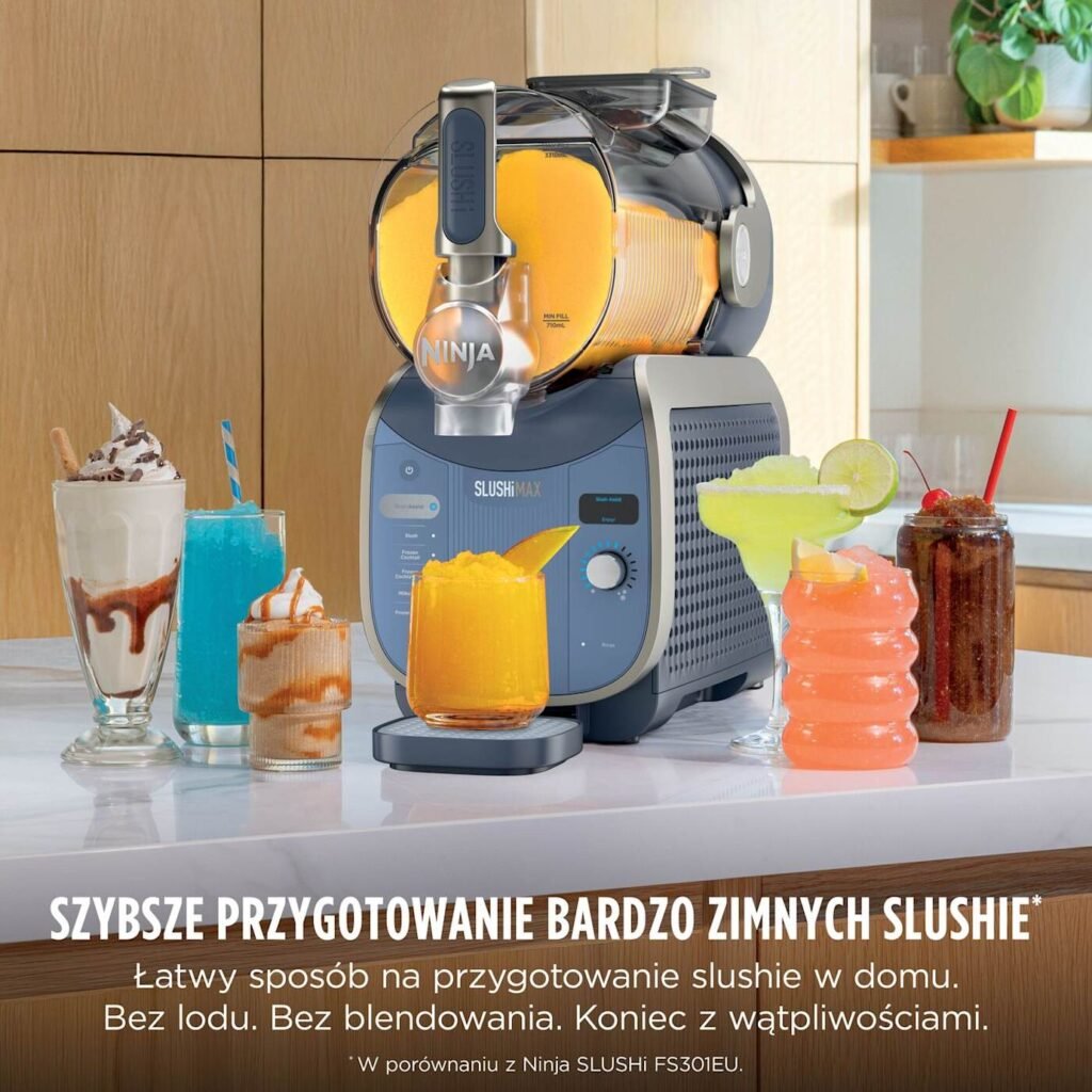 Maszynka do slushy Ninja SLUSHi MAX FS605EUBL 4,4 l — szczegóły