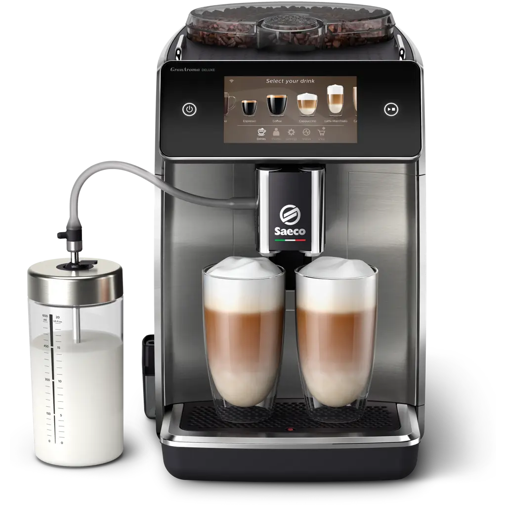 Saeco GranAroma Deluxe W pełni automatyczny ekspres do kawy – SM6685/00 — szczegóły