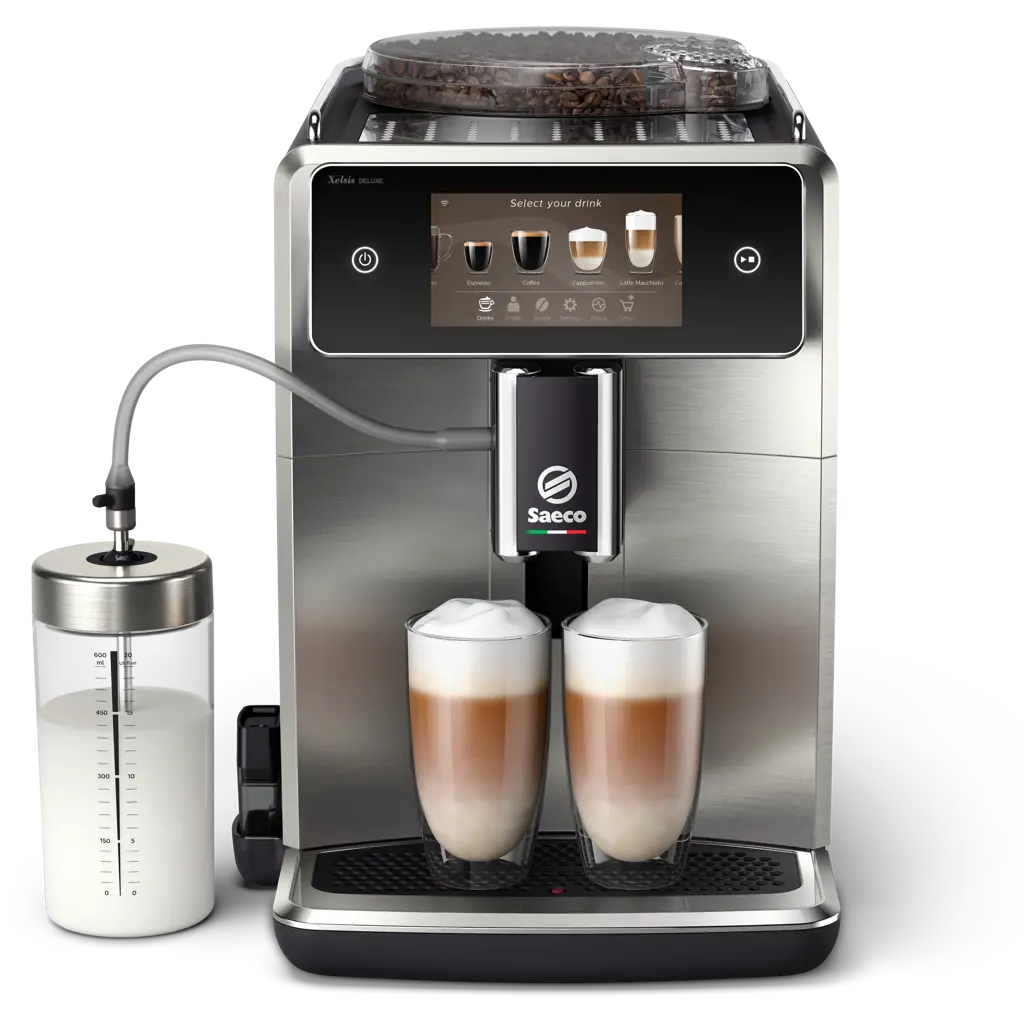 Saeco Xelsis Deluxe W pełni automatyczny ekspres do kawy – SM8785/00 — szczegóły