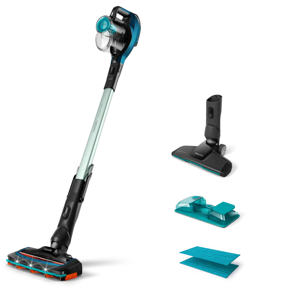 Philips SpeedPro Aqua – odkurzacz bezprzewodowy 3 w 1 FC6728/01 — szczegóły