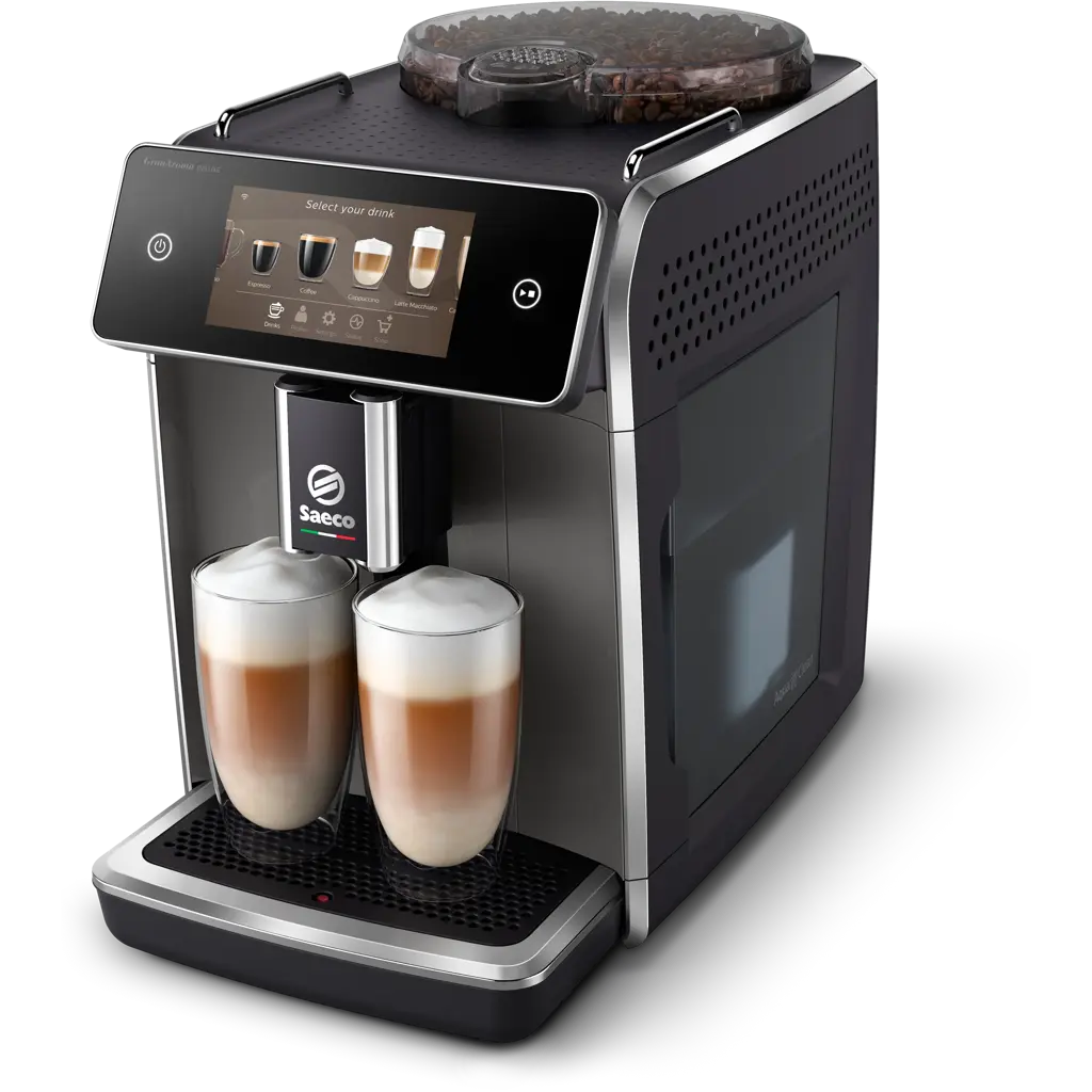Saeco GranAroma Deluxe W pełni automatyczny ekspres do kawy – SM6682/10 – ujęcie 1
