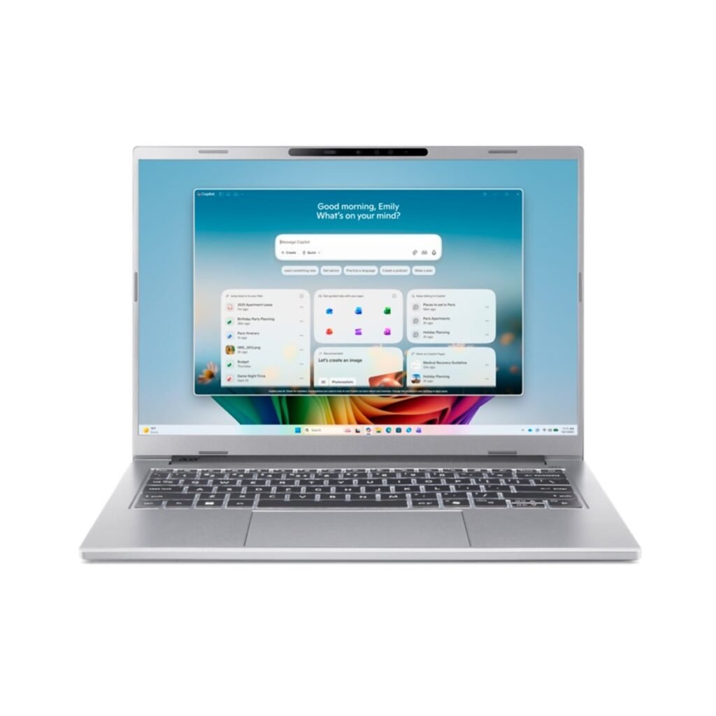 Acer Aspire 14 AI Laptop | A14-A71M | Srebrny – NX.JX8EH.002 — zdjęcie 1