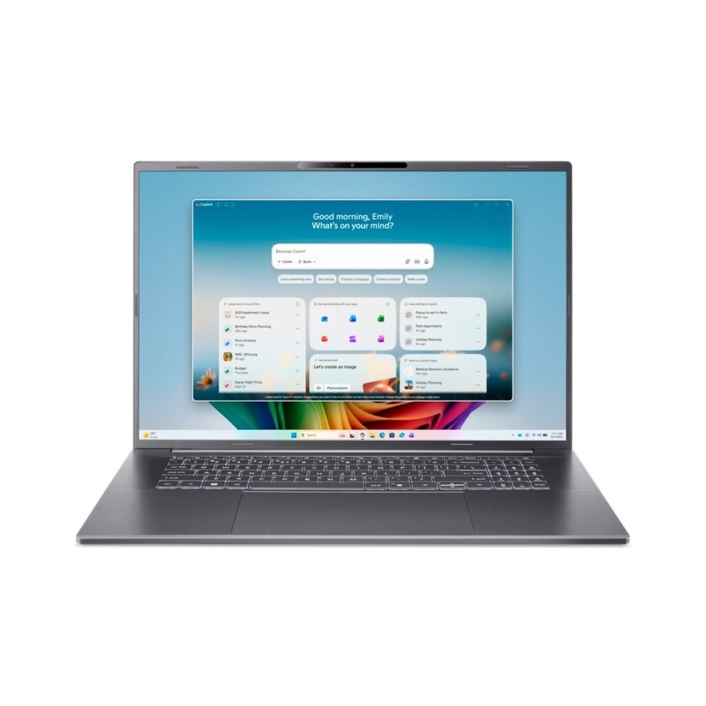 Acer Aspire 18 AI Laptop | A18-I71M | Szary – NX.JZEEH.007 — zdjęcie 1