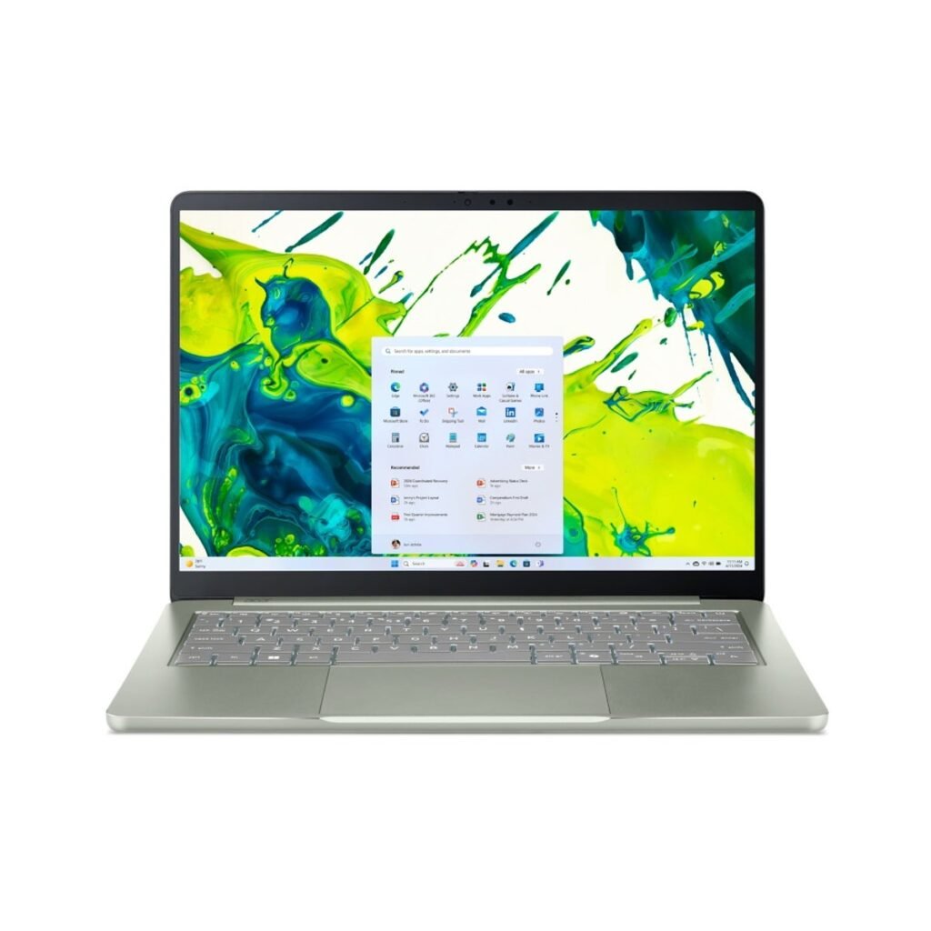 Acer Swift Air 14 Ultrasmukły laptop | SFA14-I31 | Zielony – NX.W4EEH.004 — zdjęcie 1