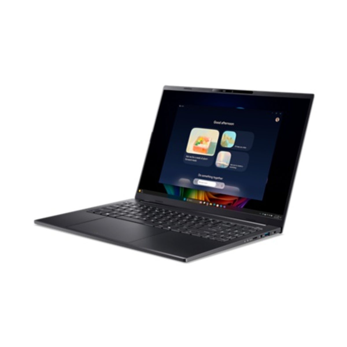 Acer Swift Go 16 AI OLED Ultrasmukły laptop | SFG16-74 | Czarny – NX.JNMEH.00B – ujęcie 3