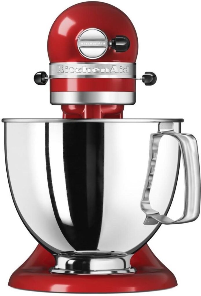 Robot planetarny KitchenAid Artisan 5KSM125EER 4,8 l, czerwony — szczegóły