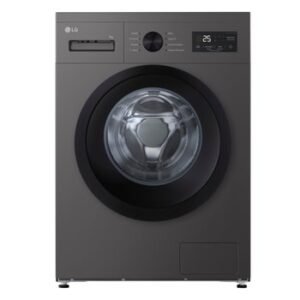 LG Pralka ładowana od przodu o pojemności 7 kg, czarna – Hygiene Care, Quick 30, Tub Clean – F4A10S7NDK