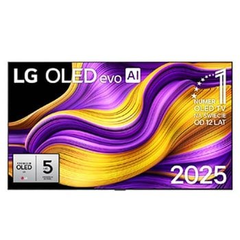 LG 77 calowy LG OLED evo AI G5 4K Smart TV 2025 - Montaż na ścianie – OLED77G54LW — szczegóły