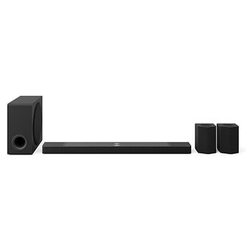 LG 9.1.5-kanałowy soundbar kina domowego LG z dźwiękiem przestrzennym i tylnymi głośnikami S95TR – S95TR — szczegóły