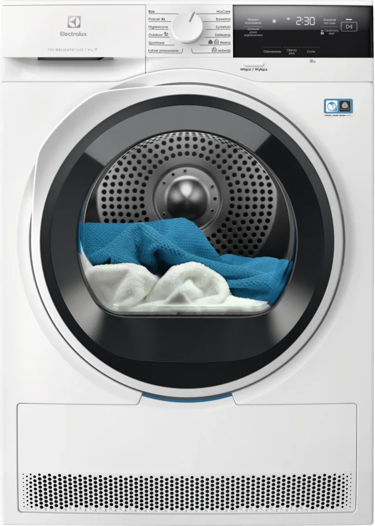 Electrolux EW7D394UCP – Suszarka z pompą ciepła 700 DelicateCare AbsoluteCare 9 kg — zdjęcie 1
