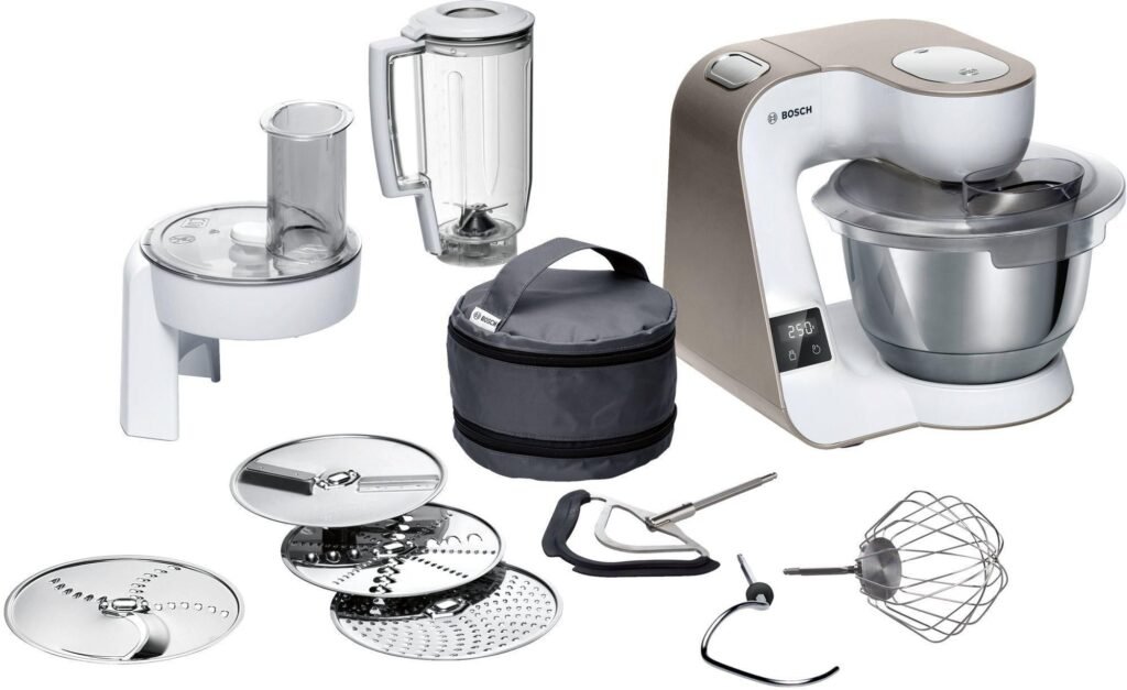 Robot planetarny Bosch Serie 4 MUM5XW20 1000 W, 3,9 l, waga — zdjęcie 1