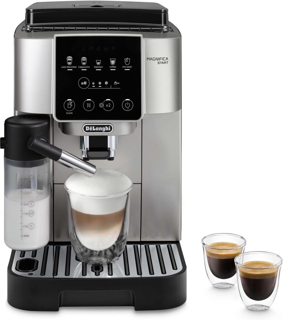 Ekspres automatyczny De’Longhi Magnifica Start ECAM220.80.SB – LatteCrema Hot — zdjęcie 1