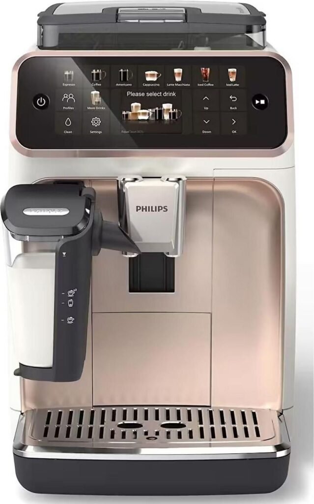 Ekspres automatyczny Philips 5500 LatteGo EP5543/80 – z młynkiem — zdjęcie 1