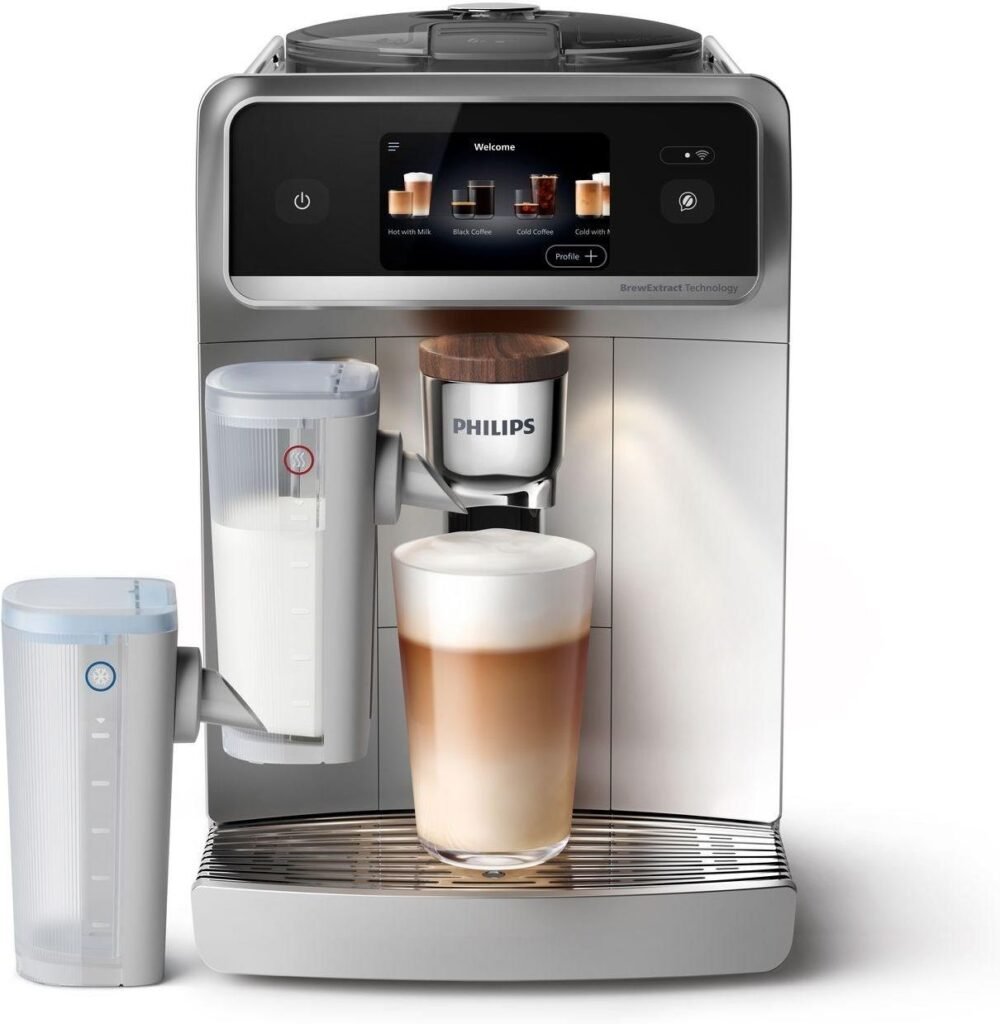 Ekspres automatyczny Philips Café Aromis 8000 LatteGo Pro EP8757/20 – gorąca i zimna pianka — zdjęcie 1